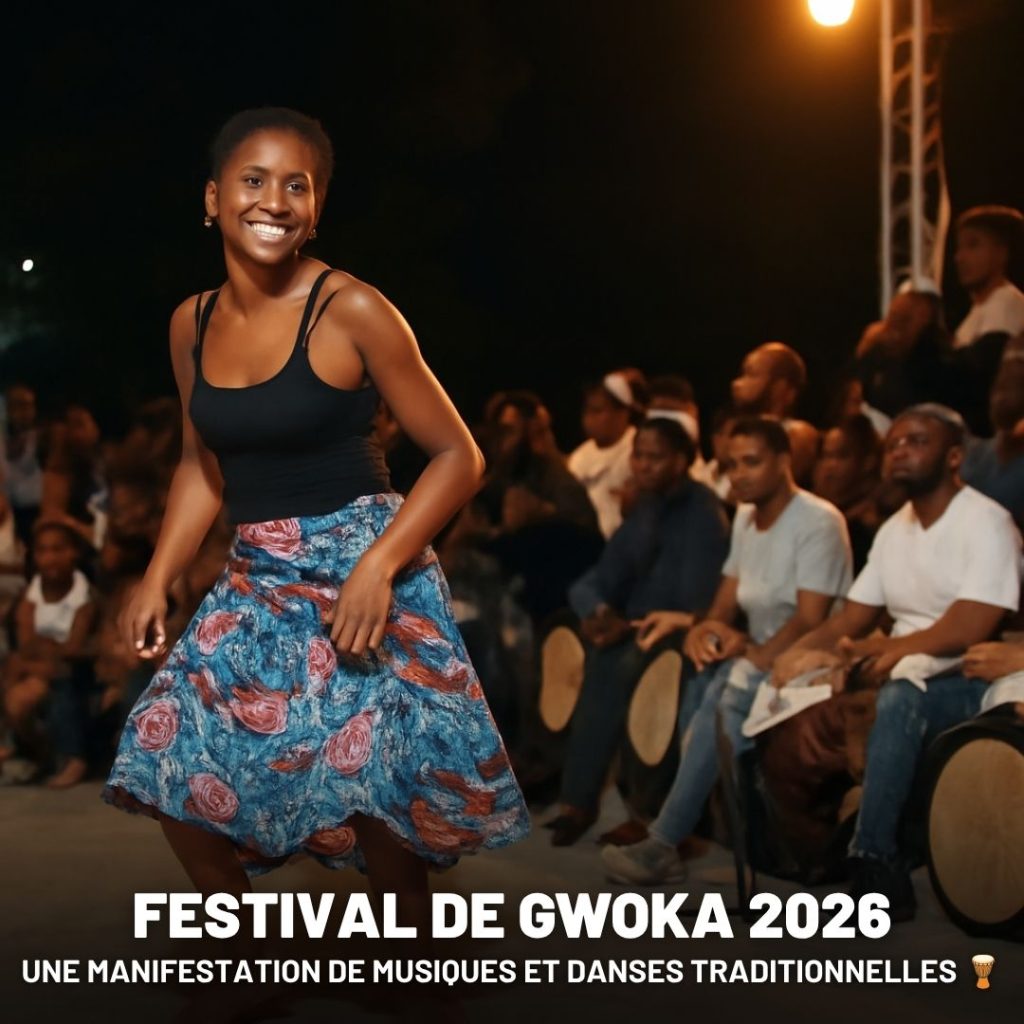 Festival Gwoka de Guadeloupe 2026 à Sainte-Anne du 9 au 14 juillet 2026. Cette 39e édition, placée sous le thème « Gwoka ka wouvè zèl ay », met à l’honneur la diffusion du Gwoka à l’international à travers concerts, léwòz, ateliers, rencontres, conférences et animations culturelles autour du patrimoine guadeloupéen.