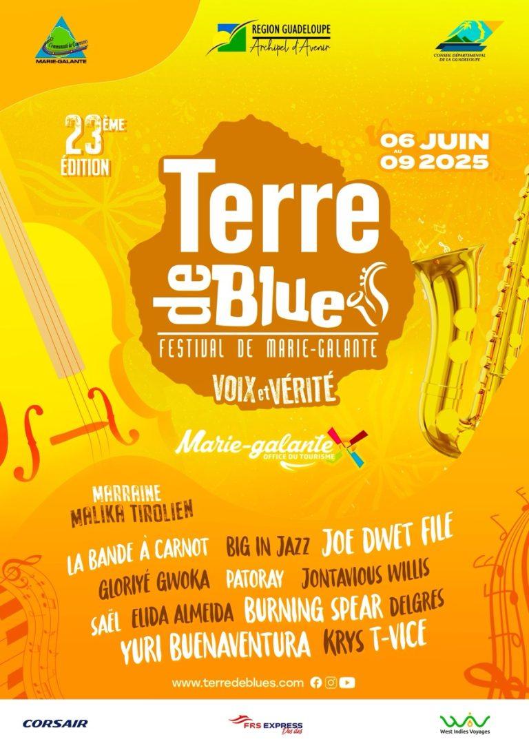 Terre de Blues 2025 - Marie-Galante, festival de musique