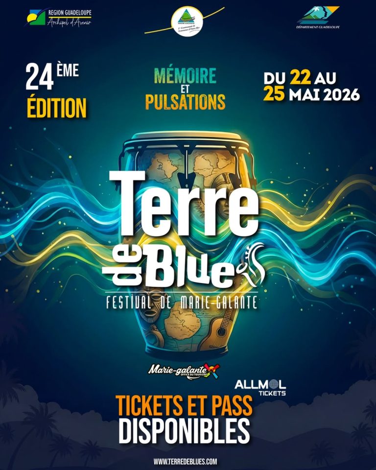 Terre de Blues 2026 - Marie-Galante, festival de musique