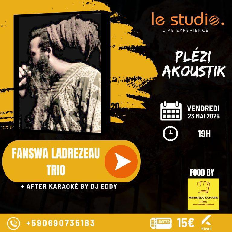 Concert ka en Guadeloupe : Fanswa Ladrezeau en live au Studio à Sainte-Anne le 23 mai 2025 – Un moment intimiste autour du gwo ka