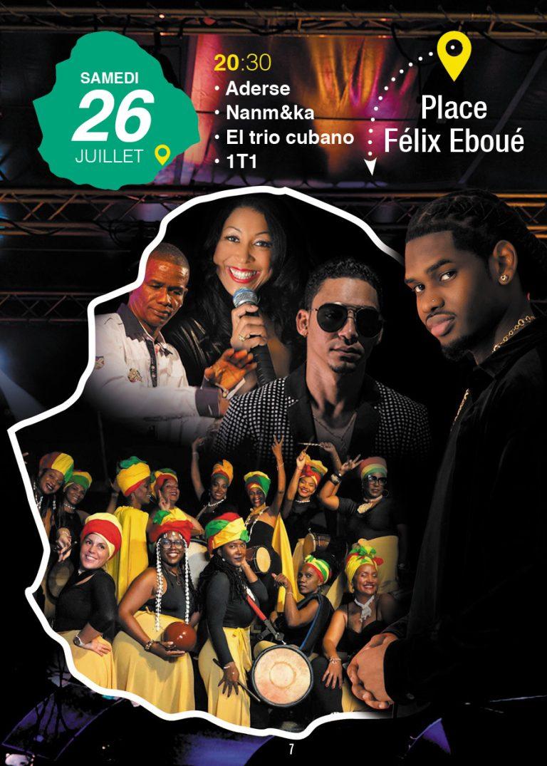 Fête patronale de Capesterre de Marie-Galante du 25 au 28 juillet 2025 sur le thème “Relevons les défis de demain” autour de l’éducation, du développement durable et de la sécurité.