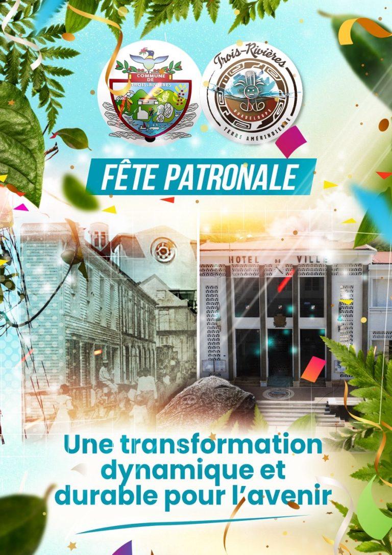 Fête patronale de Trois-Rivières en 2025, placée sous le signe de la transformation dynamique et durable avec un programme culturel et festif célébrant l’identité de la commune.