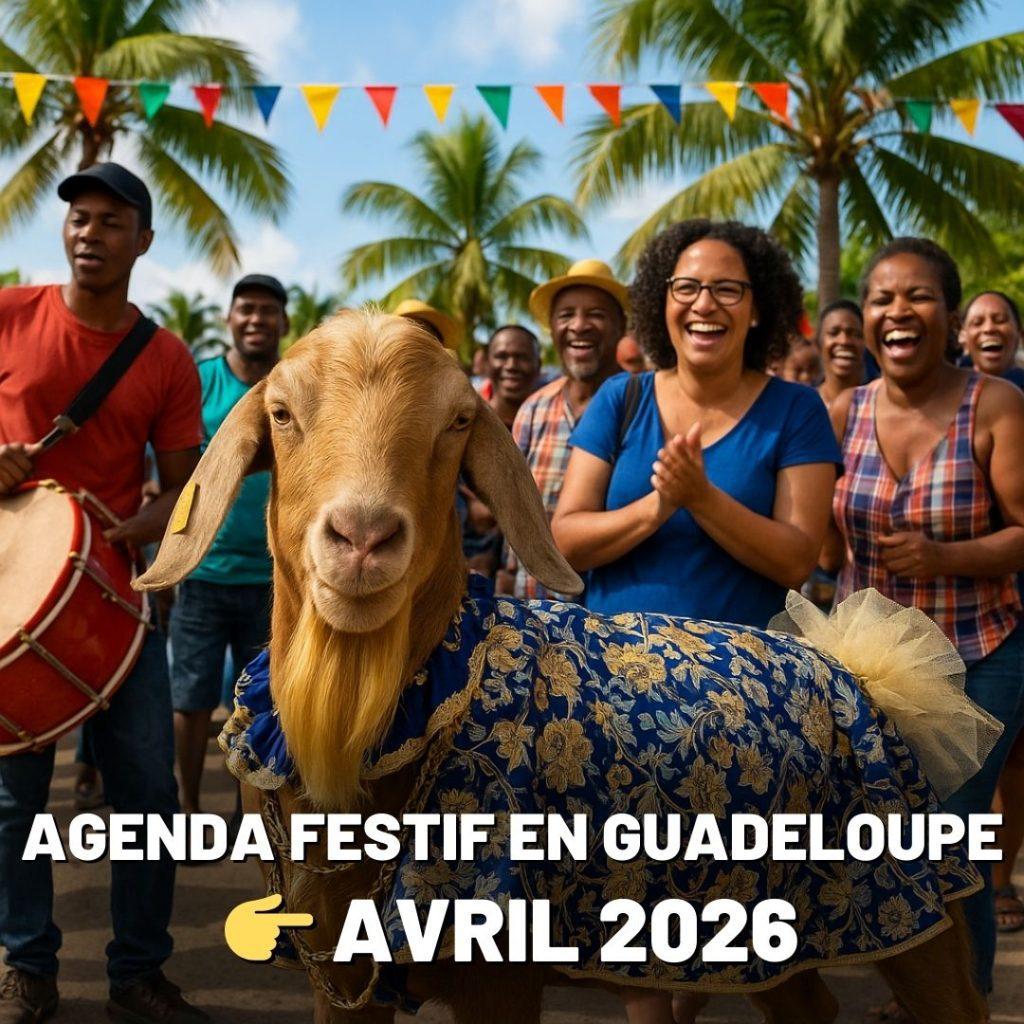 Agenda des événements en avril 2026 en Guadeloupe