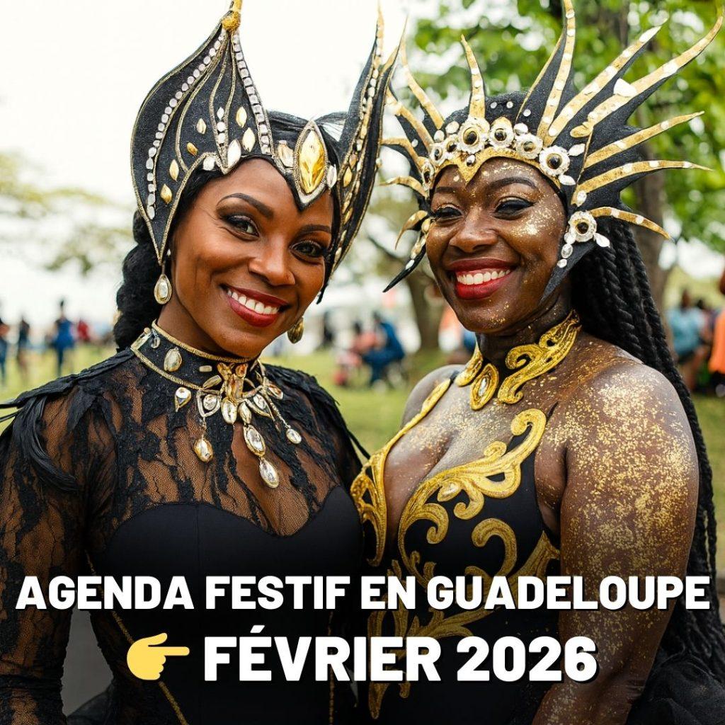 Agenda des événements en février 2026 en Guadeloupe