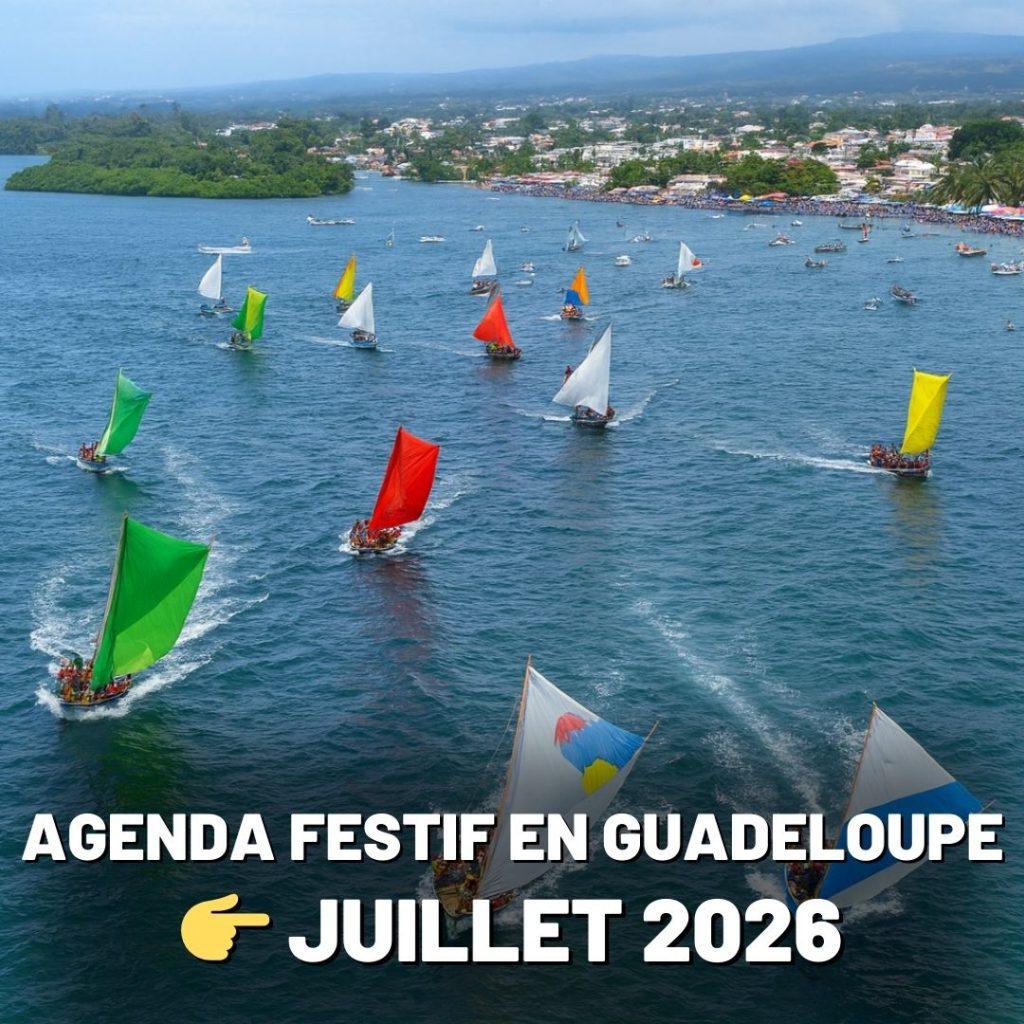 Agenda des événements en juillet 2026 en Guadeloupe