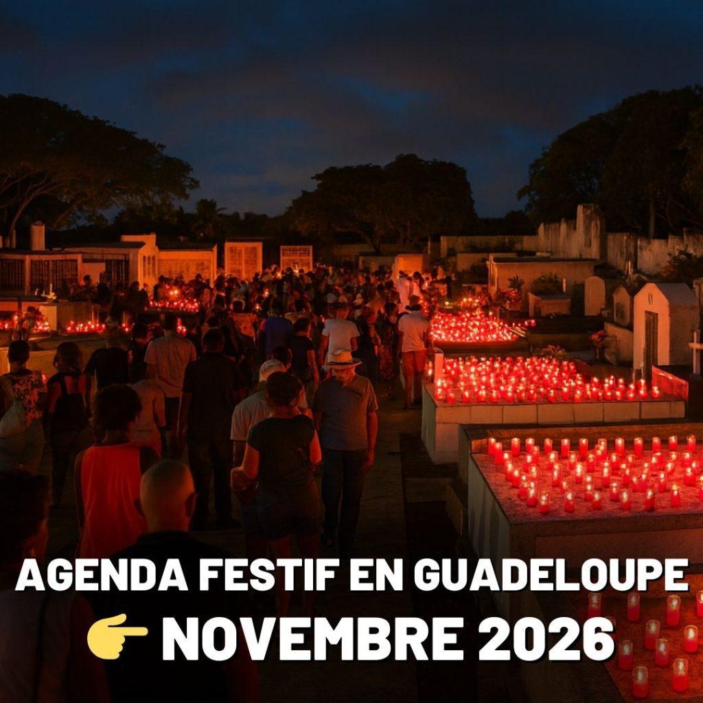 Agenda des événements en novembre 2026 en Guadeloupe
