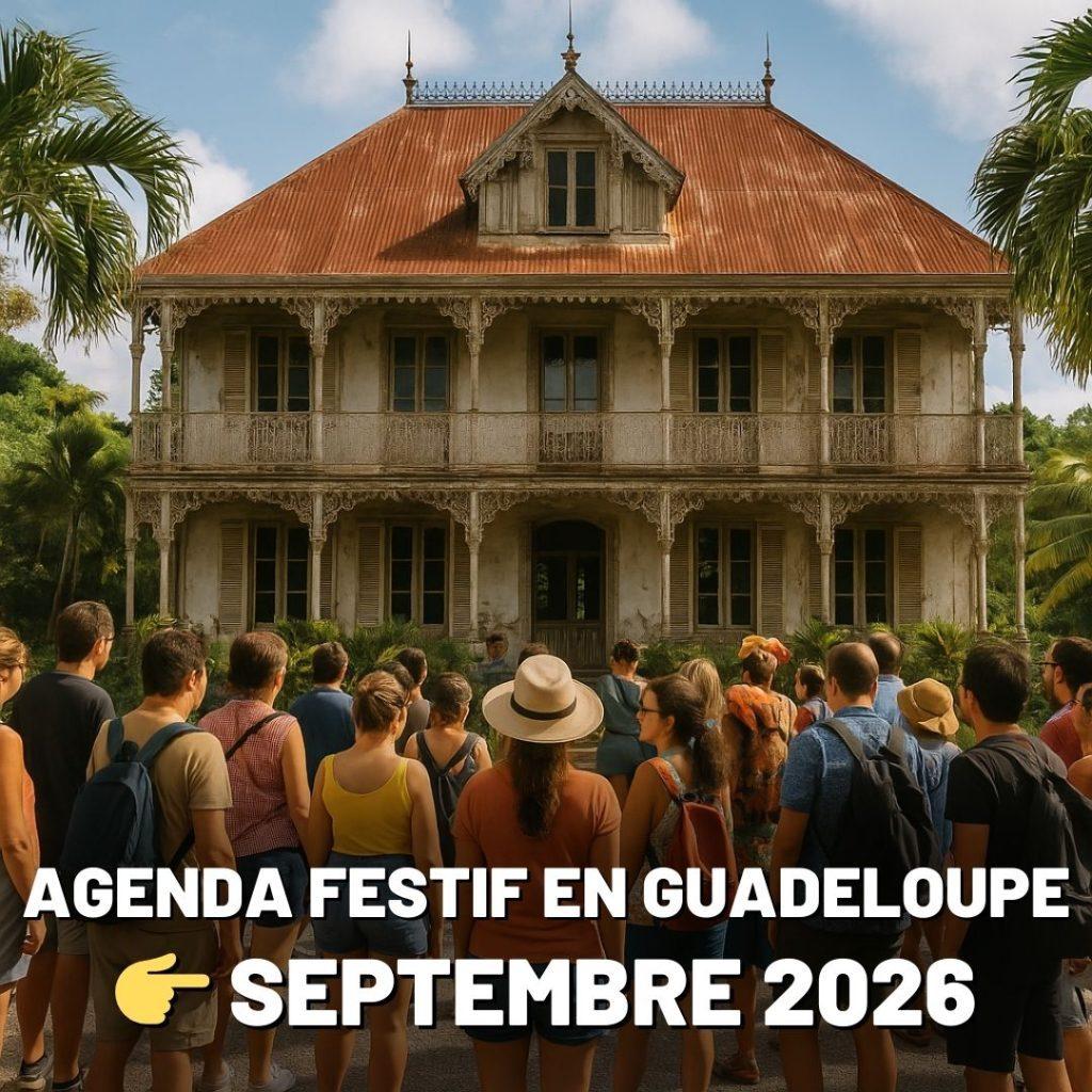 Agenda des événements en septembre 2026 en Guadeloupe