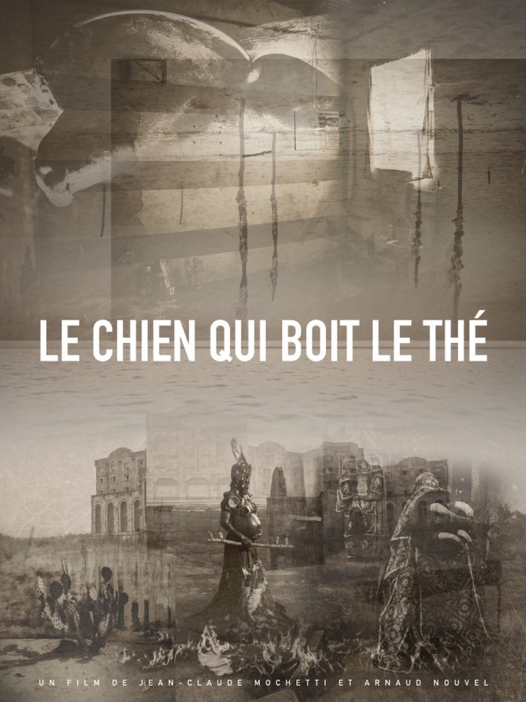 LE CHIEN QUI BOIT LE THÉ