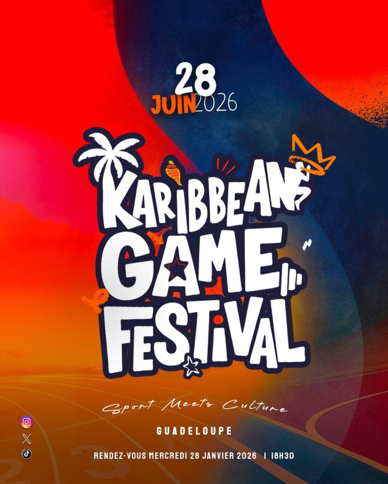 Karibbean Game Festival le 28 juin 2026 en Guadeloupe, événement sport et culture mêlant compétitions, animations et rencontres, rendez-vous incontournable pour les passionnés de gaming et de culture caribéenne.