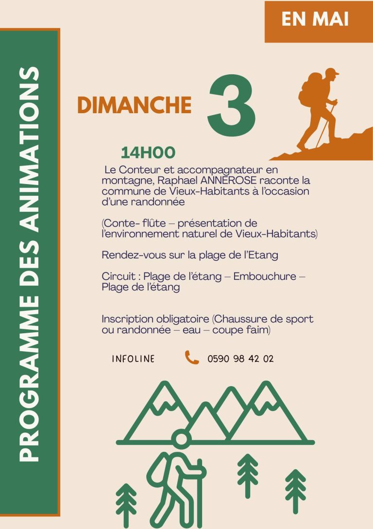 Mai Habissois 2026 du 1er au 30 mai à Vieux-Habitants en Guadeloupe, mois d’animations culturelles sportives et patrimoniales autour du café traditions mémoire et territoire.