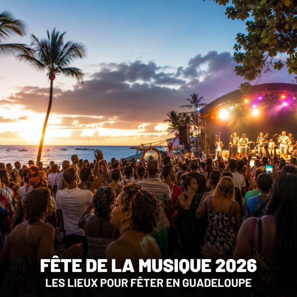 Guide des lieux de la Fête de la Musique en Guadeloupe pour 2026