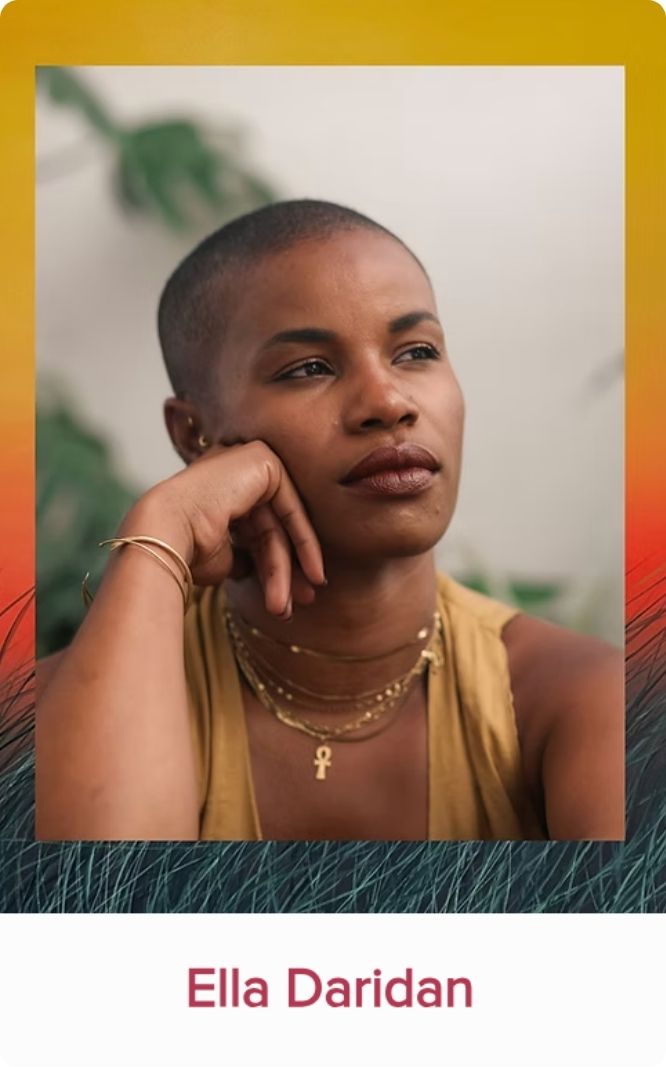 Portrait d’Ella Daridan, passeuse de paroles invitée au Festival Monde en Vues 2026 en Guadeloupe.