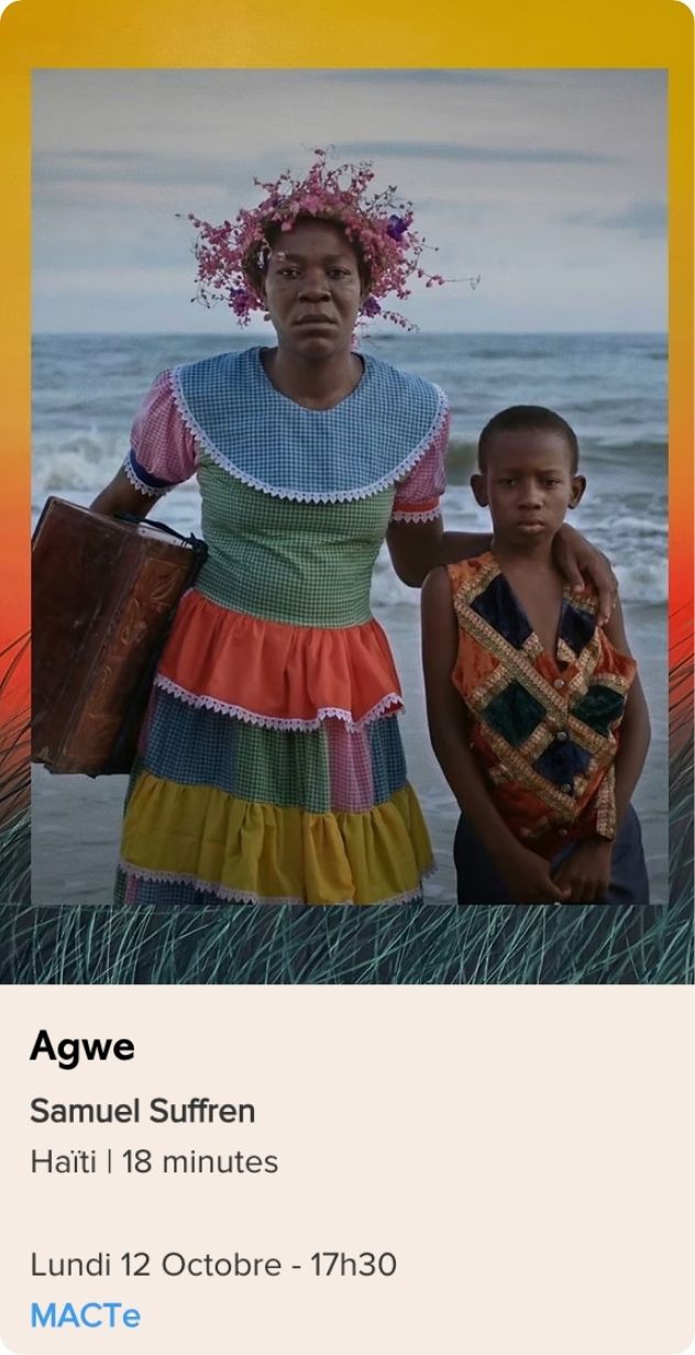Agwe réalisé par Samuel Suffren, présenté au Festival Monde en Vues 2026 – 13e édition en Guadeloupe.