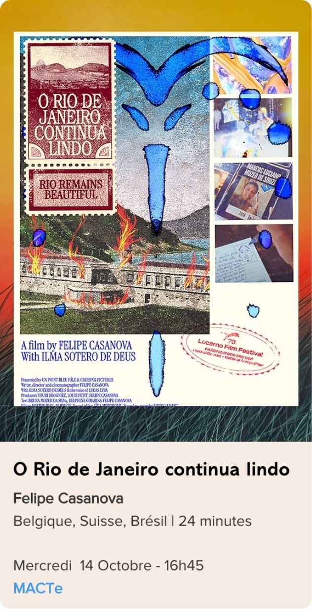 O Rio de Janeiro continua lindo réalisé par Felipe Casanova, présenté au Festival Monde en Vues 2026 – 13e édition en Guadeloupe.