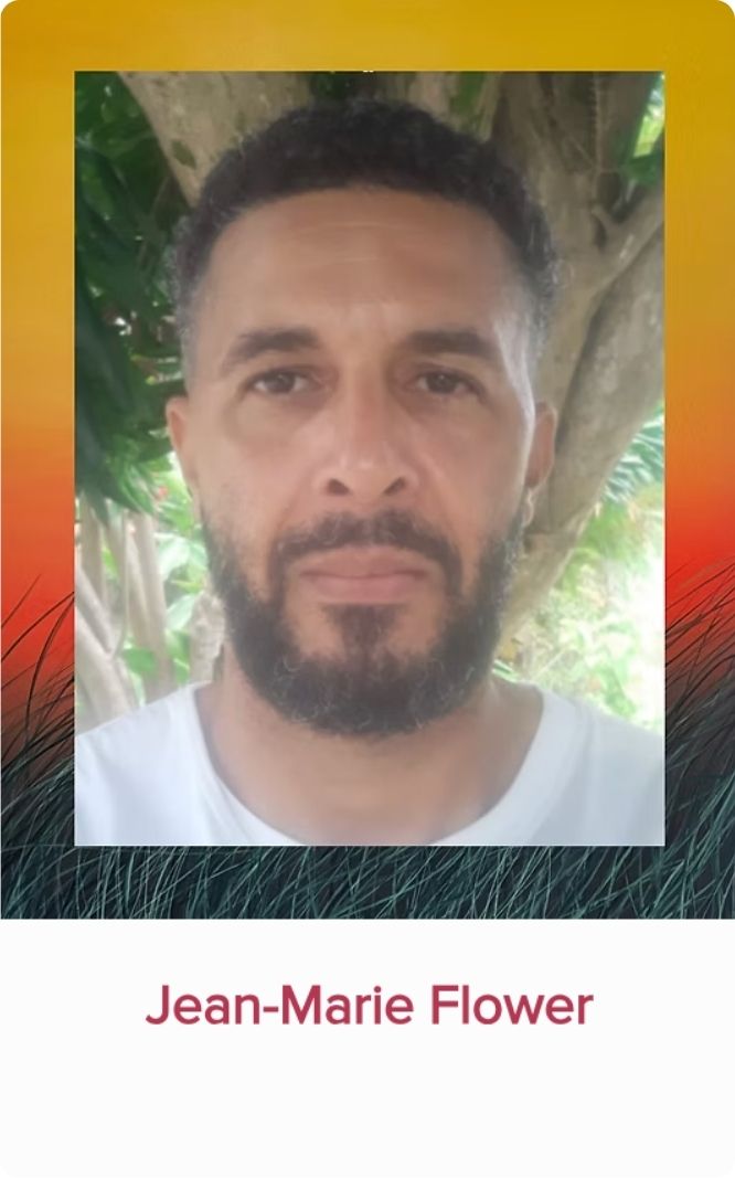 Portrait de Jean-Marie Flower, panéliste invité au Festival Monde en Vues 2026 en Guadeloupe.