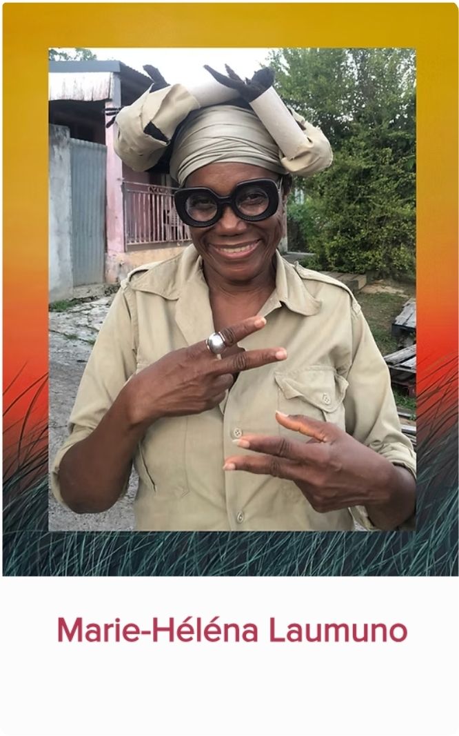 Portrait de Marie-Héléna Laumuno, panéliste invitée au Festival Monde en Vues 2026 en Guadeloupe.