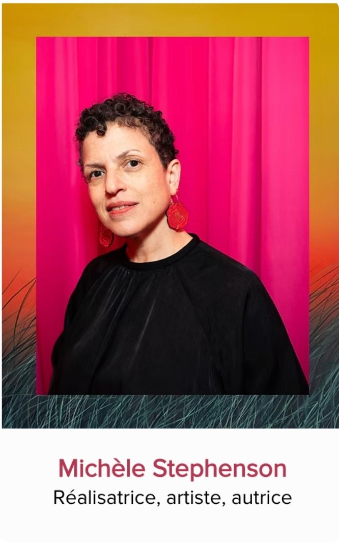 Portrait de Michèle Stephenson, réalisatrice, artiste, autrice et panéliste invitée au Festival Monde en Vues 2026 en Guadeloupe.