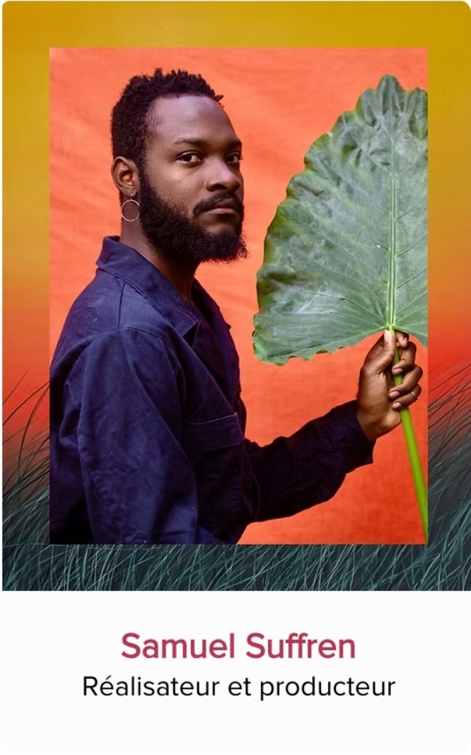 Portrait de Samuel Suffren, réalisateur et producteur invité au Festival Monde en Vues 2026 en Guadeloupe.