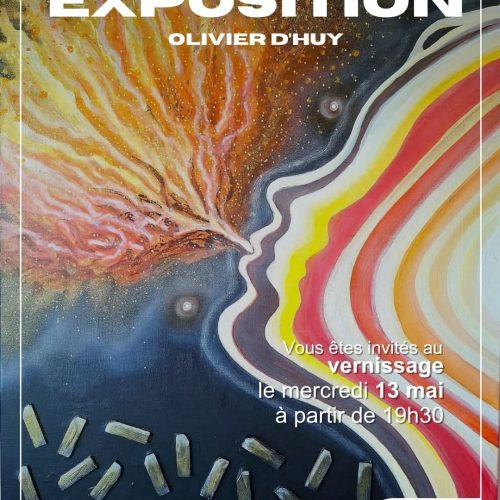 Exposition des œuvres d’Olivier D’Huy au Casino de Saint-François en Guadeloupe avec vernissage le mercredi 13 mai 2026 à partir de 19h30.