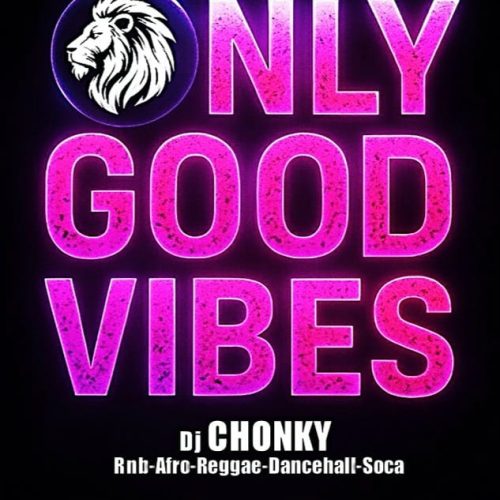 Soirée Only Good Vibes le samedi 21 février 2026 à 21h au Zion Park, route de Pliane au Gosier, Guadeloupe, avec DJ Chonky, ambiance RnB, Afro, Reggae, Dancehall et Soca, entrée gratuite avec consommation obligatoire.