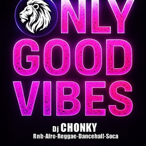 Soirée Only Good Vibes le 25 avril 2026 à 21h au Zion Park au Gosier avec DJ Chonky, ambiance RnB afro reggae dancehall soca, entrée gratuite avec consommation obligatoire.